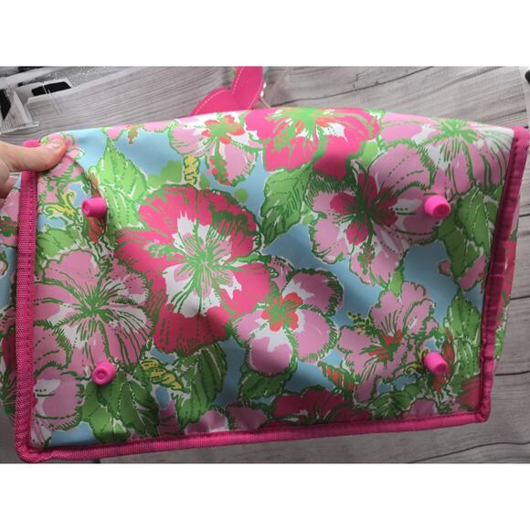 NEW Lilly Pulitzer Insulated Cooler Bag In Big Flirt - Picture 8 of 13